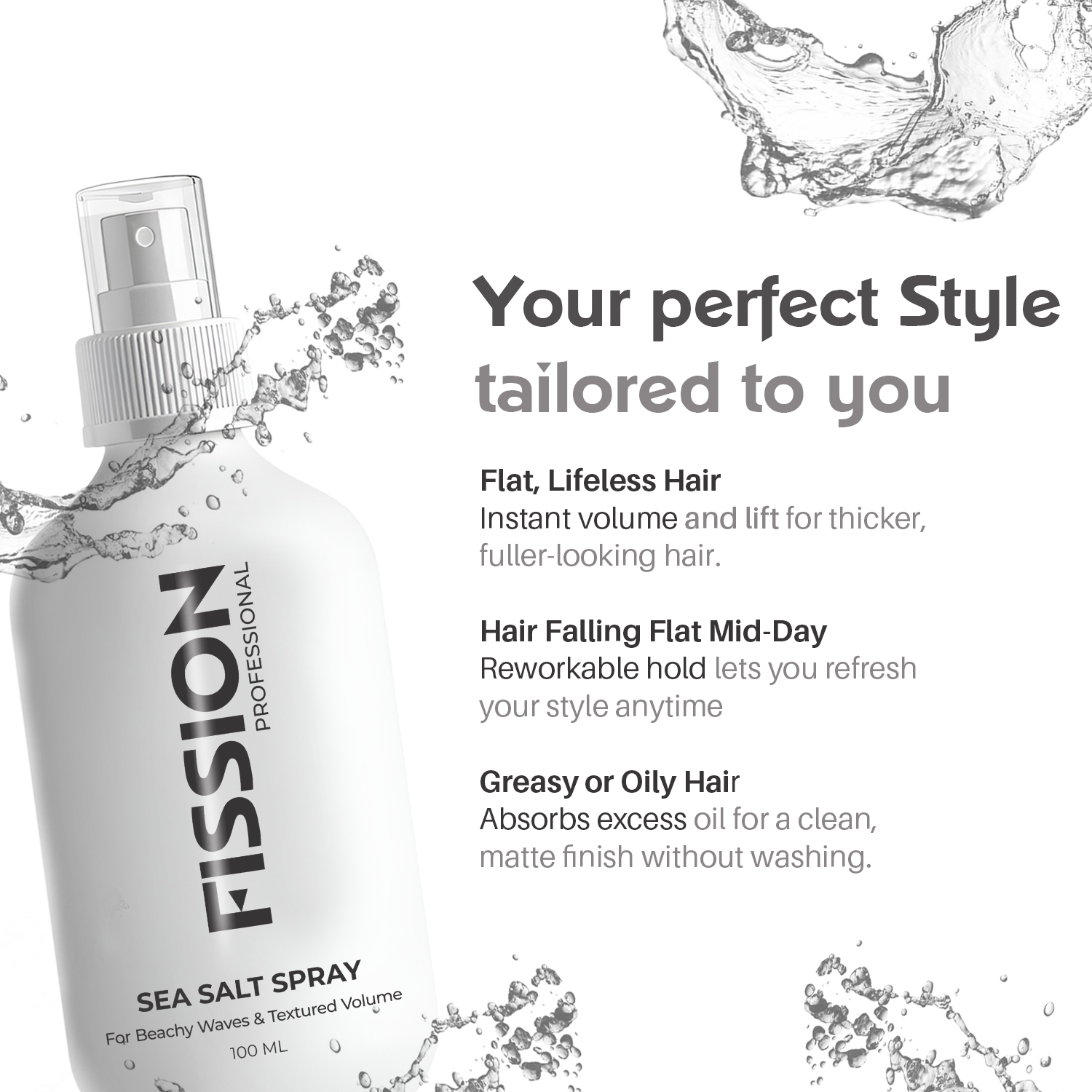 FISSION Professional SeaSalt Spray